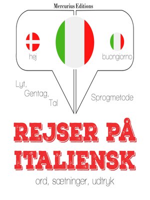 cover image of Rejser på italiensk